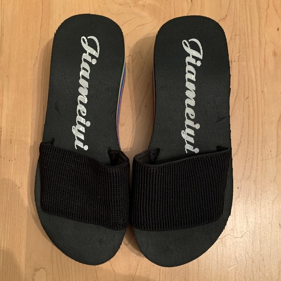 Urban Outfitters🌈Platform Wedge Sandals - Picture 7 of 8